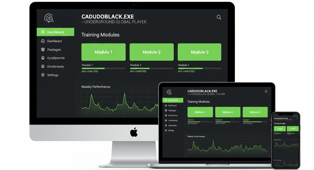 CADUDOBLACK.EXE - Underground Global Player em múltiplos dispositivos